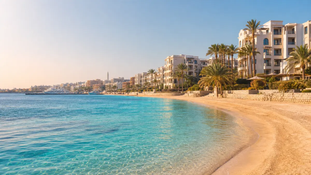 Hurghada Lagenvergleich zwischen Strand, Stadt und Resort
