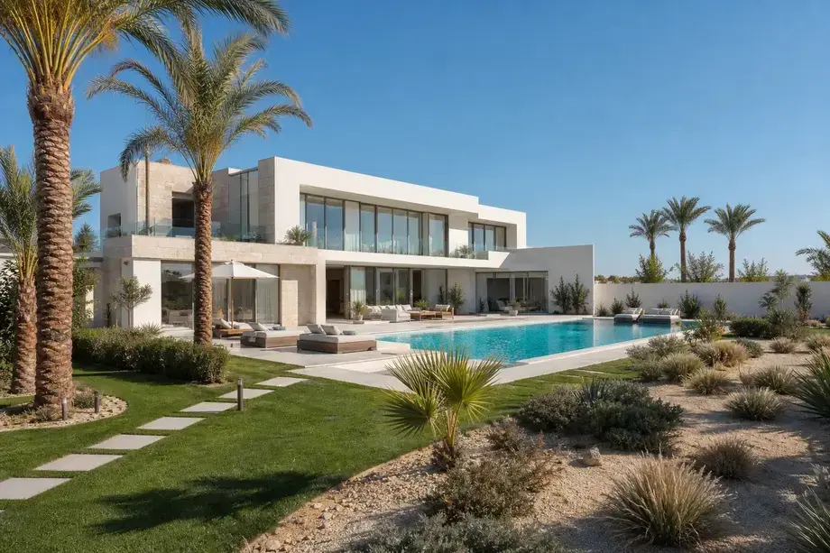 Two modern large villas in Hurghada, each on a 2,000 m² private plot — Summerland New Hurghada