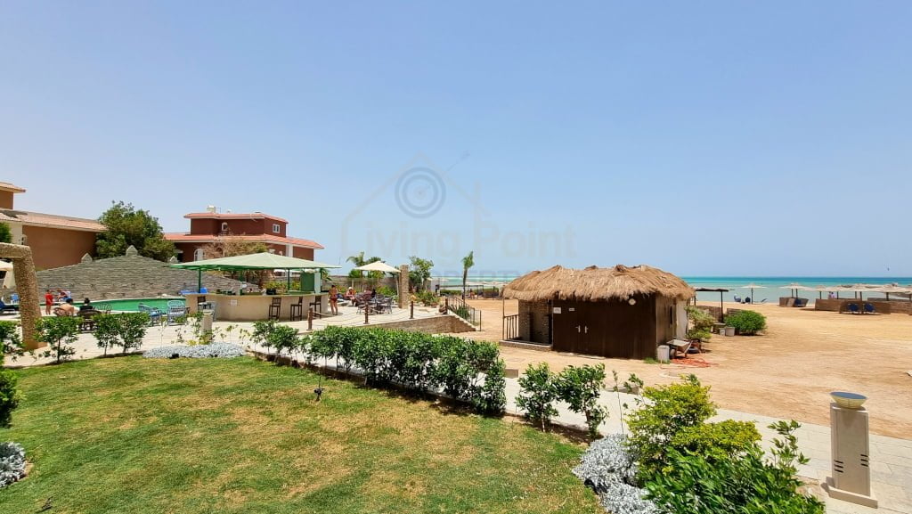 Квартира с видом на бассейн в Хургаде рядом с Красным морем — Turtles Beach Al Ahyaa
