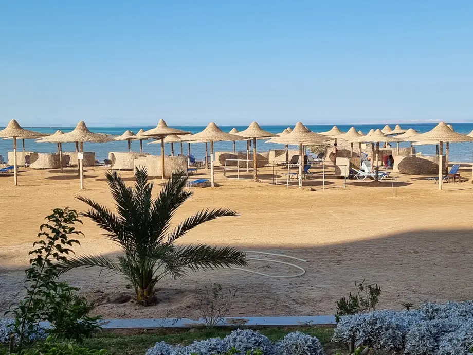 1-bedroom apartment with private beach access in Turtles Beach Resort — Turtles Beach Al Ahyaa