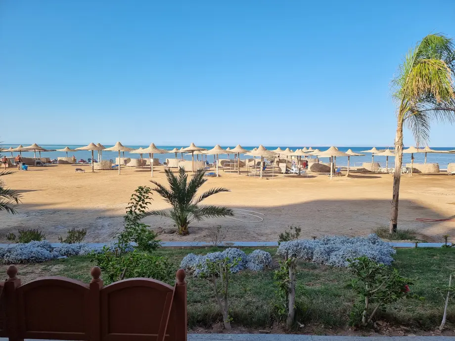 1-bedroom apartment with private beach access in Turtles Beach Resort — Turtles Beach Al Ahyaa