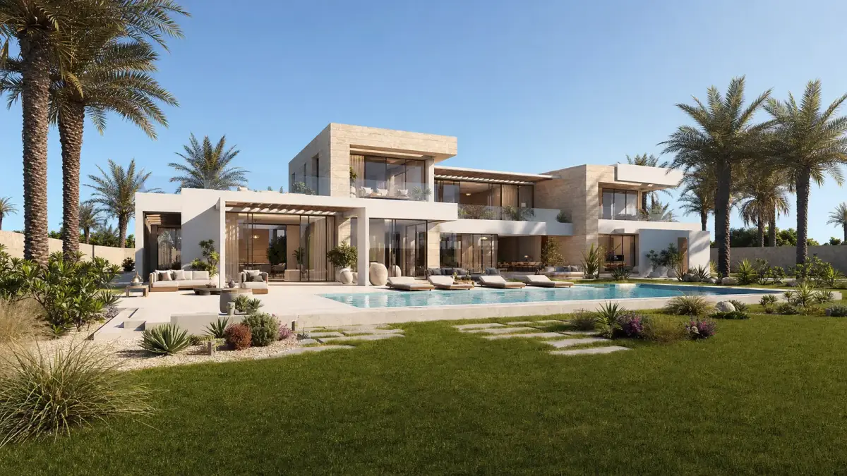 Большая современная частная вилла в Хургаде на участке 2 000 м² — Summerland New Hurghada